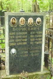Митрохина Евгения Борисовна, Москва, Востряковское кладбище